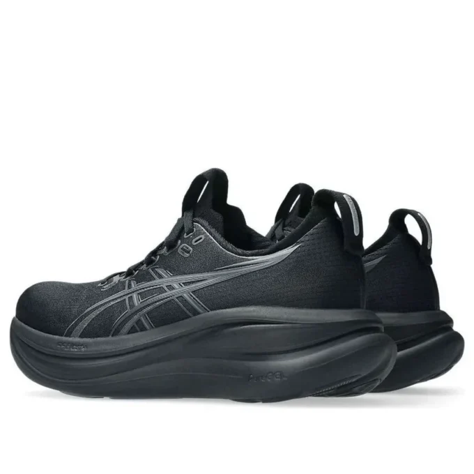 Gel-Nimbus 28 D Wide “Black Graphite Grey”