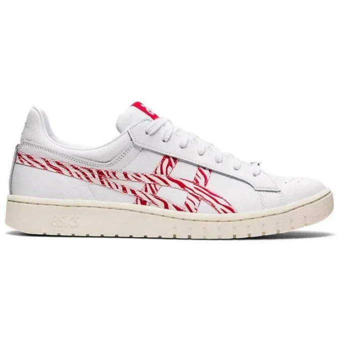 GEL-PTG Witte Rode Casual Skateschoenen “White Red”