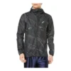 Hardloopkleding Grafisch geweven jasje “Zwart”