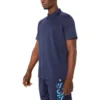 Hex Graphic Dry Polo Shirt “Midnight”