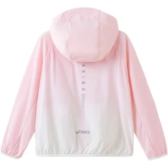 Hooded Jacket “Pink White”