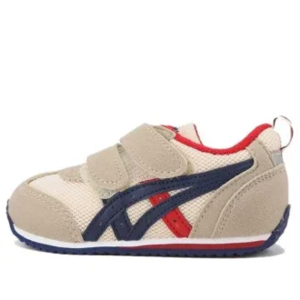 Idaho Mini 3-schoenen “Beige Navy Red”