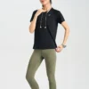 Inner Muscle T-shirt met korte mouwen “Performance Black”