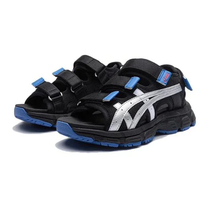 KAHANA SD 2 sport sandalen “Zwart Zilver Blauw”
