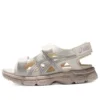 Kahana Sd Outdoor Sports Unisex Beige Paarse Sandalen “Cream Graypurple”