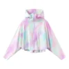Kleurrijk jasje met vleermuismouwen “Multi-Color”