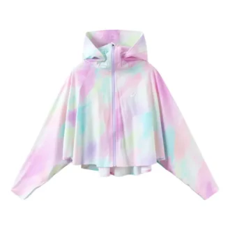 Kleurrijk jasje met vleermuismouwen “Multi-Color”