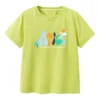 Kleurrijk T-shirt met logo “Green”