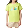 Kleurrijk T-shirt met logo “Green”