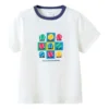 Lifestyle T-shirt met print “White Multi”