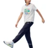 Lifestyle T-shirt met print “White Multi”