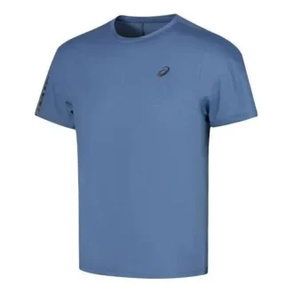 LITE-SHOW hardloopshirt met korte mouwen Aziatische maten “Blue Expanse”