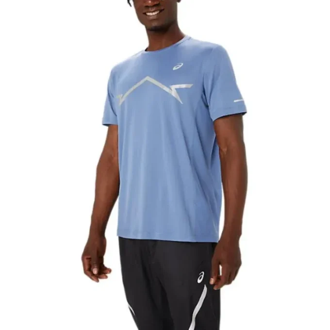 Lite-Show T-shirt met korte mouwen en logo “Sky Blue”