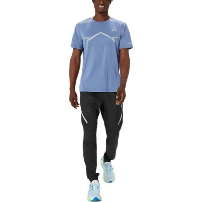 Lite-Show T-shirt met korte mouwen en logo “Sky Blue”