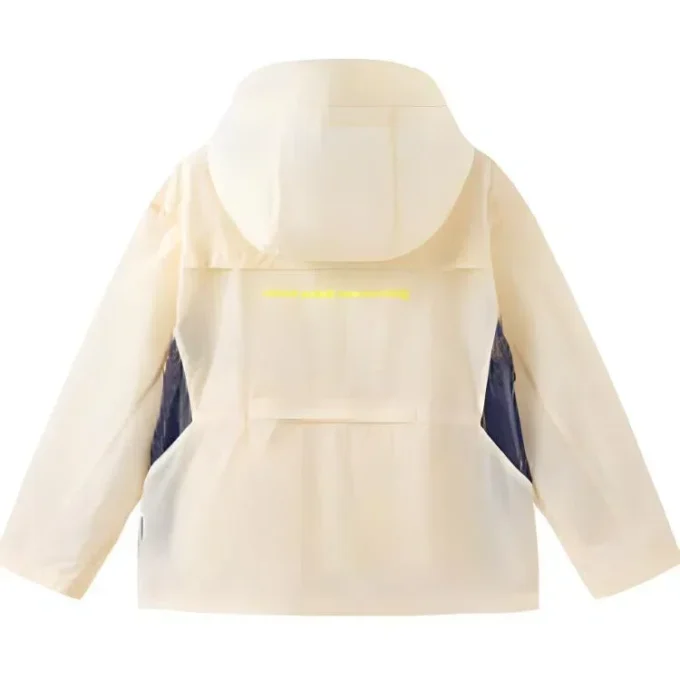 Logo Jacket “Beige Black Yellow”