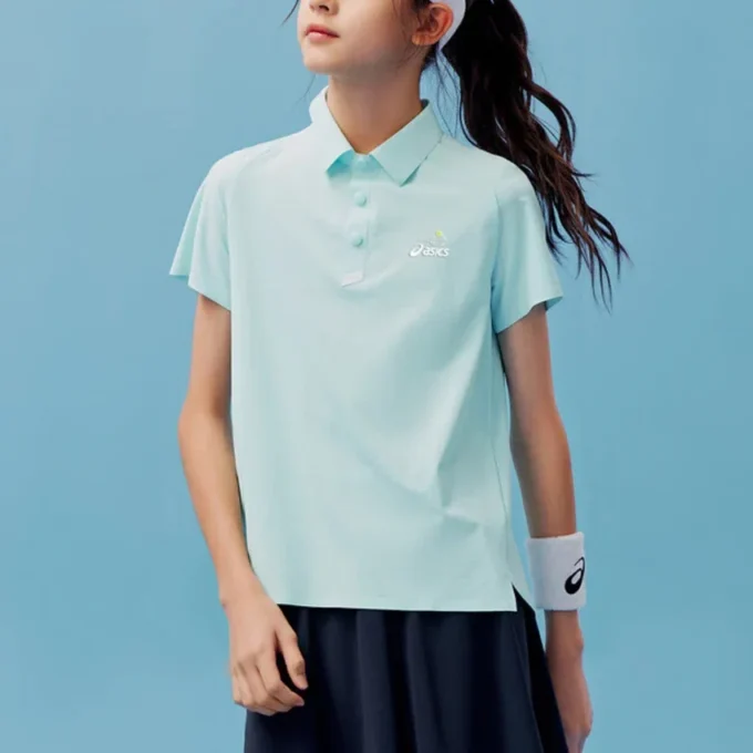 Logo-poloshirt “Blauw”
