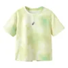 Logo T-shirt “Green Yellow White”