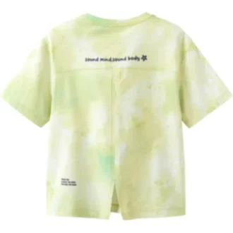 Logo T-shirt “Green Yellow White”