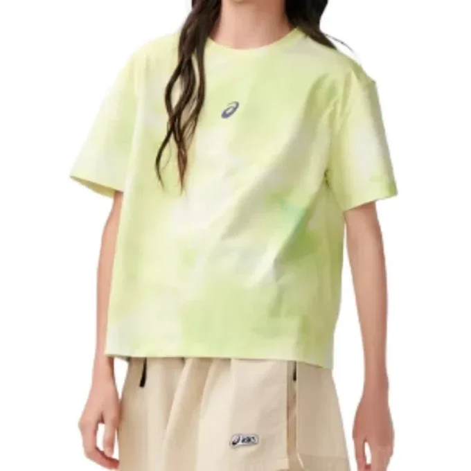Logo T-shirt “Green Yellow White”