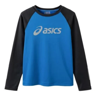 Logo T-shirt met lange mouwen “Blue”