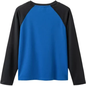 Logo T-shirt met lange mouwen “Blue”