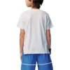 Logo T-shirt “White Blue”