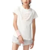 Logo T-shirt “White Pink”
