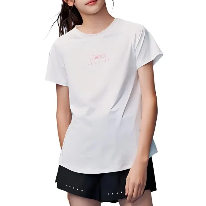 Logo T-shirt “White Pink Grey”