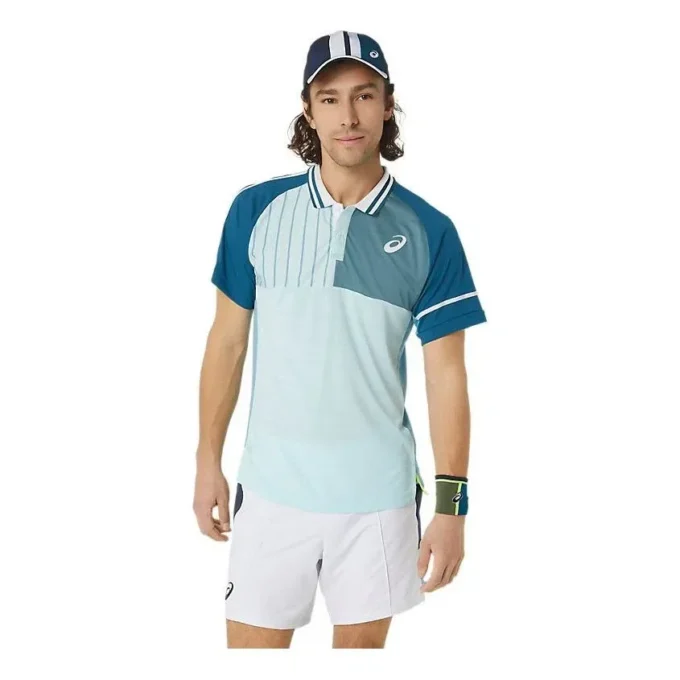 Match poloshirt “Aquamarine”