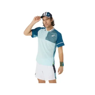 Match poloshirt “Aquamarine”