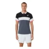 Match poloshirt “Performance Black Carrier Grey”
