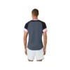 Match T-shirt met korte mouwen “Grey White Black”