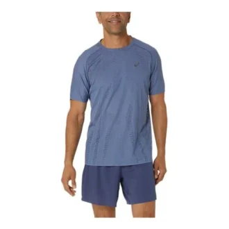 Metarun hardloop-T-shirt “Denim Blue”