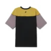Novalis Bixance T-shirt met korte mouwen “Medallion Yellow Obsidian Black”