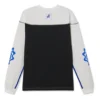 Novalis Bixance T-shirt met lange mouwen “Wit Blauw Zwart”
