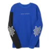 Novalis Bixance-top met lange mouwen “Blue Obsidian Black”