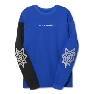 Novalis Bixance-top met lange mouwen “Blue Obsidian Black”