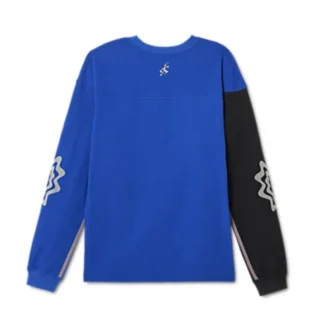 Novalis Bixance-top met lange mouwen “Blue Obsidian Black”