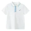 Polo-T-shirt “White Blue”