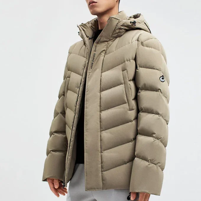 Puffer-donsjack “Khaki”