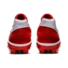 Star Shine III honkbalschoenen met spikes “Wit Rood”