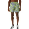 Suminigashi-motiefprint 7IN-short “Grey Green”