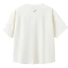 T-shirt met bloemenlogo “White”