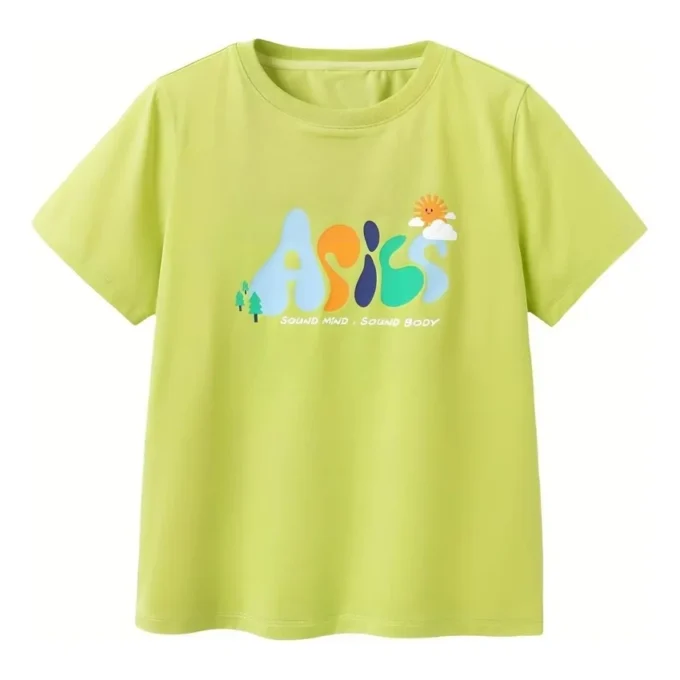 T-shirt met grafische logo-print “Green”