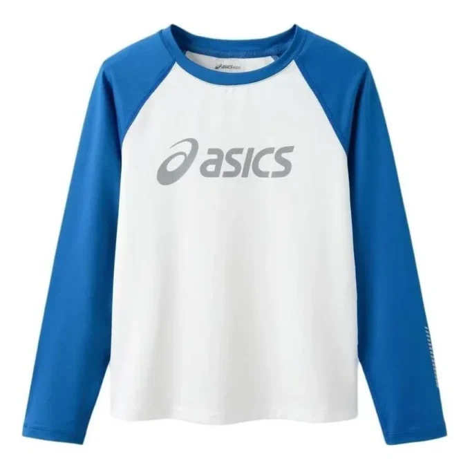 T-shirt met lange mouwen en logo “White”