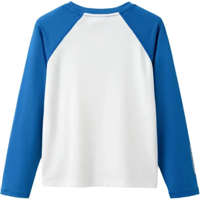 T-shirt met lange mouwen en logo “White”