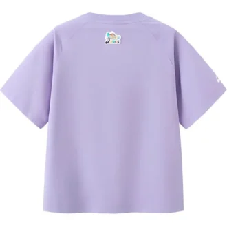 T-shirt met logo-print “Purple”