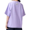 T-shirt met logo-print “Purple”