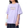 T-shirt met logo-print “Purple”