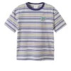T-shirt met strepen “Beige Blue”